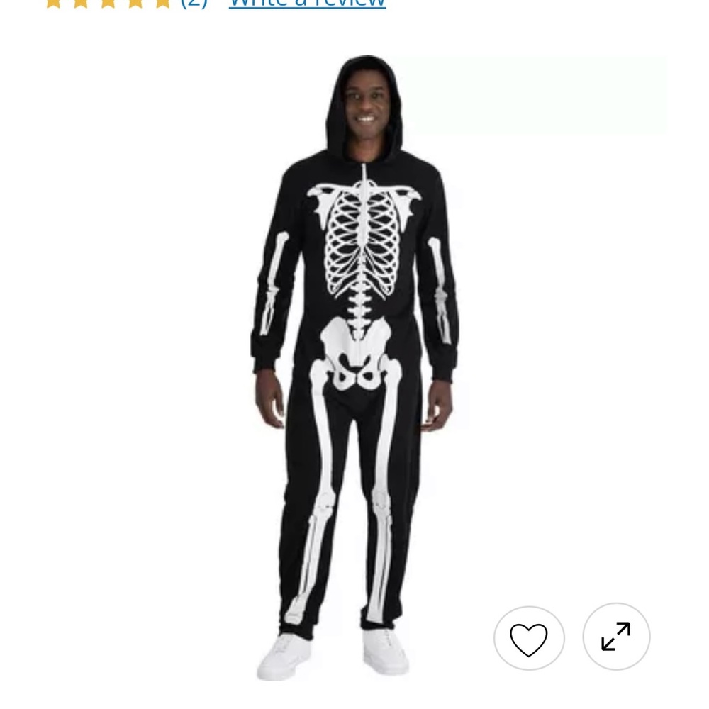 Skeleton costume Onesie Halloween